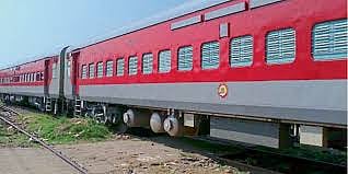 Stone thrown at local train; Woman's eye injured
