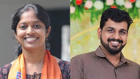 new leadership for yuvamorcha and mahilamorcha kerala