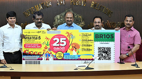 Thiruvonam bumper ticket sales cross 56 lakhs