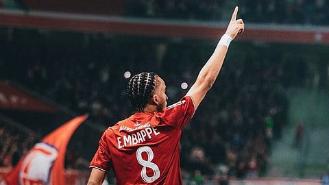 എംബാപ്പെയെ സാക്ഷിയാക്കി അനുജന്‍റെ ഗോൾ | Ethan scores with brother Kylian Mbappe as witness