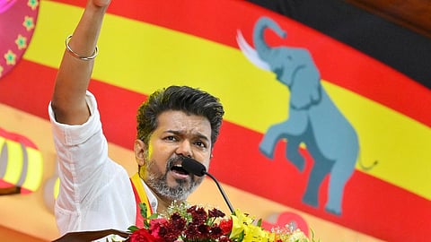 criticism against tvk vijay