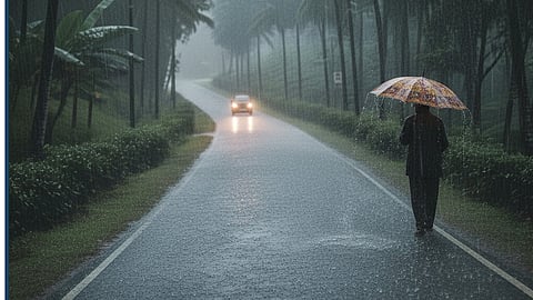 kerala summer rain alert in next 5 days yellow alert