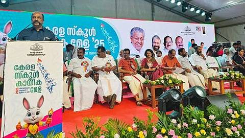 kerala state school athletics meet kicks off in tvm