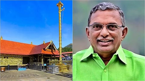 sabarimala gold case mozhi on padamakumar