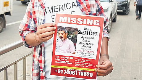 unknown body found at kalamassery, likely missing suraj lama 