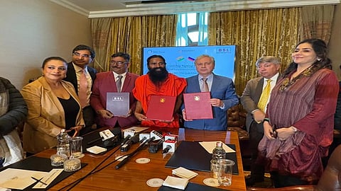 mou signed between patanjali group and russian government