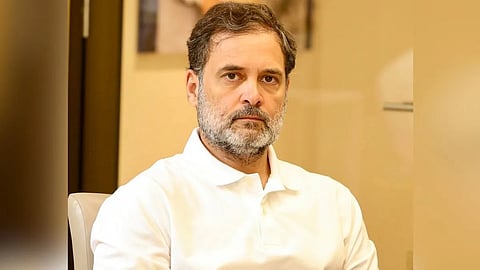 rahul gandhi x account post