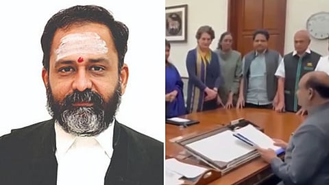 Justice Swaminathan should be impeached; Opposition MPs serve notice to Lok Sabha Speaker