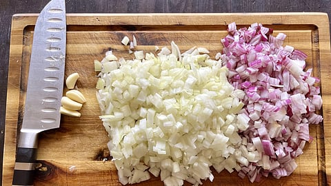 garlic, onion issue, divorce after 23 years