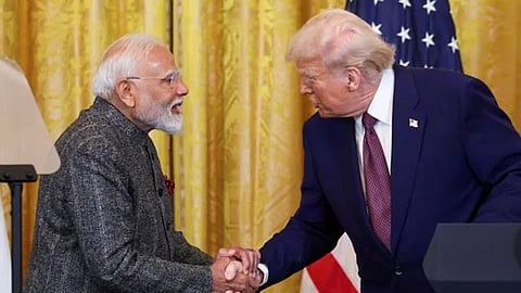 narendra modi donald trump phone call