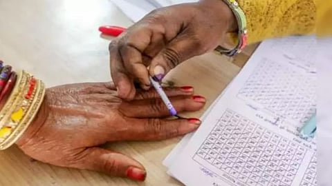 56 percent polling in Baramati