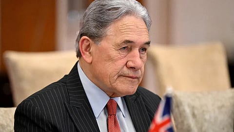  New Zealand Foreign Minister  Winston Peters