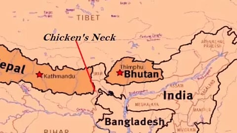 Chicken's Neck Corridor
