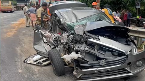 muvattupuzha accident sabarimala pilgrimage death