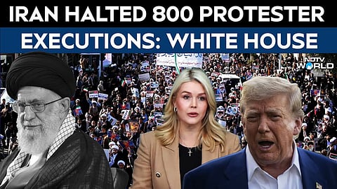  White House says Iran will spare 800 protesters from execution