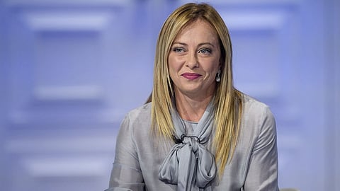 Italian Prime Minister Giorgia Meloni 