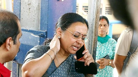 ksu activists bail veena george protest court verdict