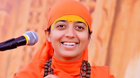 tea drinkers are killing cows sadhvi shraddhas statement goes viral 