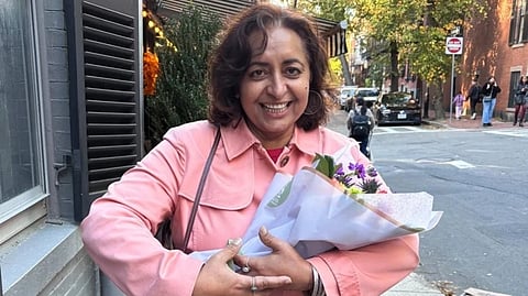 Meenu Batra's son is currently a member of the US Army.