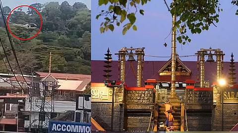 sabarimala helicopter incident, adgp report