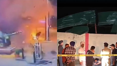 2 blasts in punjab defence establishments
