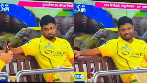 sanju samson beer video viral