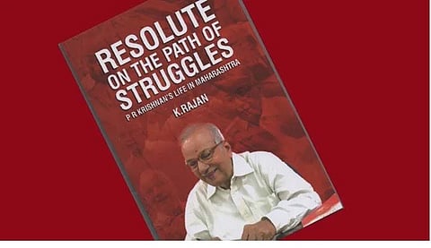 Biography of PR Krishnan, a popular communist in Maharashtra, is being published