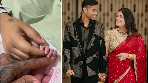 indian cricket team captain suryakumar yadav welcomes baby girl