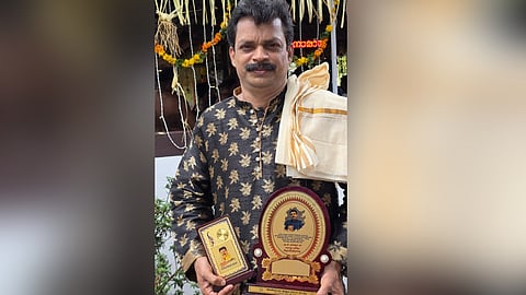 All India Ayyappa Seva Sangham honours M.V. Harishankar