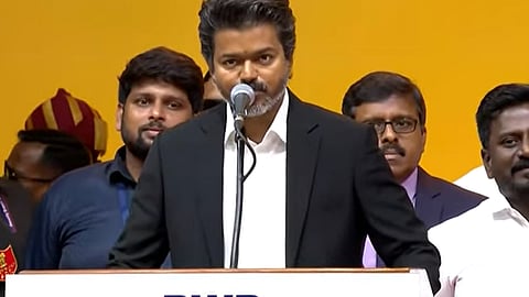vijay tamilnadu cm oath ceremony