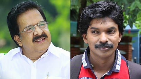 santhosh pandit fb post supports ramesh chennithala