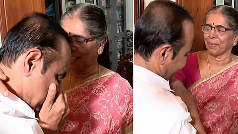 Satheesan cannot hold back his tears; Sulekha tells the Chief Minister not to cry