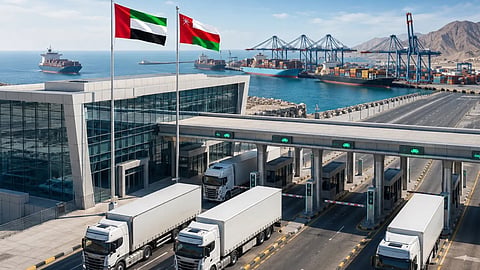 UAE Oman freight corridor