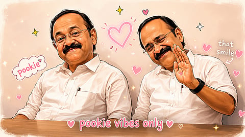 Pookie CM VD Satheesan meets little fans