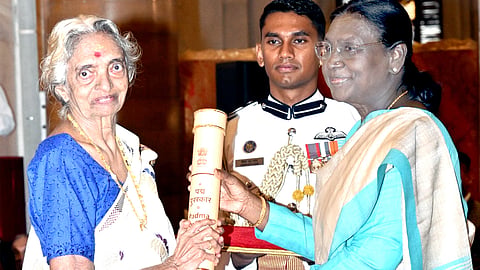 'Vanamuthassi' of Alappuzha receives Padma Shri award