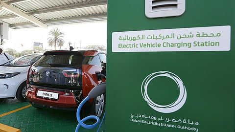 electric vehicle in uae