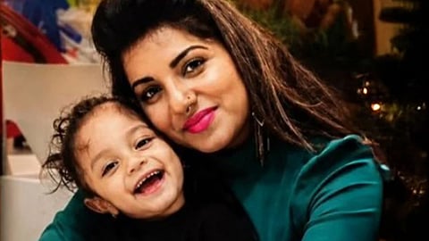 woman and daughter died in sharjah, husband in custody