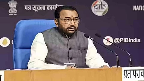  Union Minister of State for AYUSH Pratap Rao Jadhav wants to make yoga a part of daily life