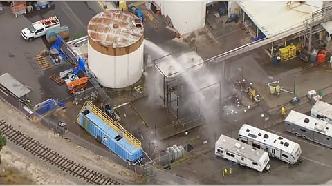 Chemical tanker explosion: Bodies of six missing workers found