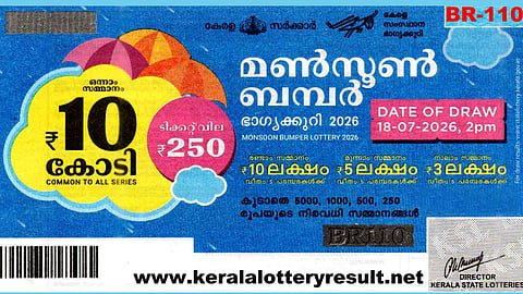 Monsoon Bumper Lottery tickets on sale