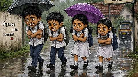  Heavy rains expected in June; Orange alert in 4 districts on Wednesday