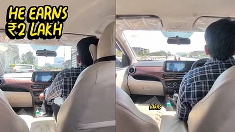 mumbai cab driver earns monthly 2 lakhs; video goes viral