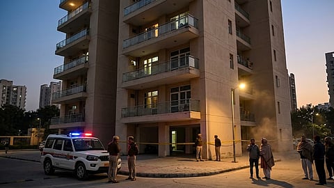 21-year-old man commits suicide by jumping from fifth floor after stabs mother