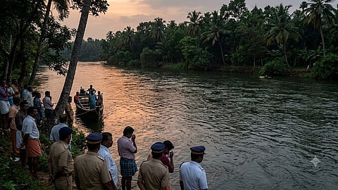 A woman and her son drowned in the river and died kozhikode
