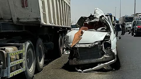 road accident dubai 8 death