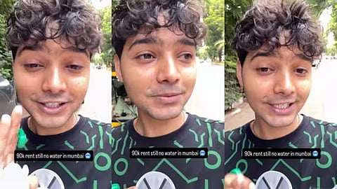 Despite paying Rs 90,000 per month in rent, there is no water to meet our needs; Video of young man goes viral
