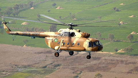 pakistan army helicopter crash updates
