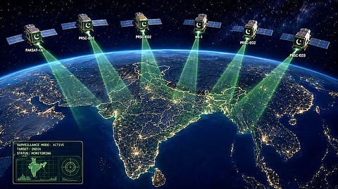 Pakistan launches six satellites to monitor India