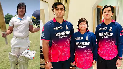Vaibhav's younger brother; Aashirvad Suryavanshi scores his first century at the age of 10