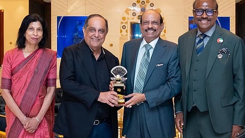 Lulu Group Chairman M.A. Yusuf Ali meets with the Governor of Colombo